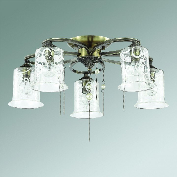 Фото Потолочная люстра Lumion Otalia 3242/5C - интернет-магазин МегаТерем в Москве