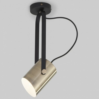 Светильник на штанге Eurosvet Italio 20092/1 черный/античная бронза EV_a051717