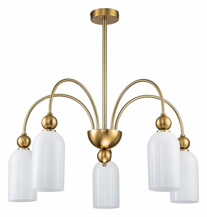 Фото Люстра на штанге Escada Ode 686/5PL Copper ESC_686_5PL_Copper - интернет-магазин МегаТерем в Москве