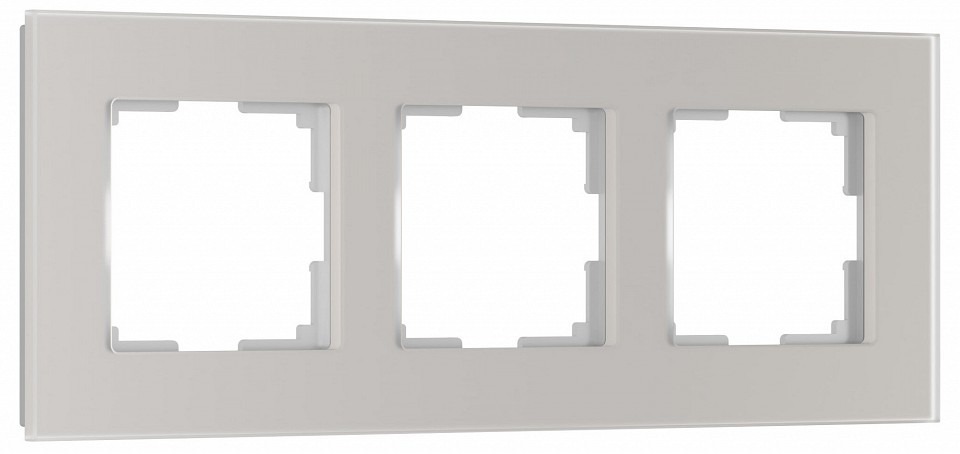 Фото Рамка на 3 поста Werkel Senso дымчатый W0033117 WRK_a067416 - интернет-магазин МегаТерем в Москве