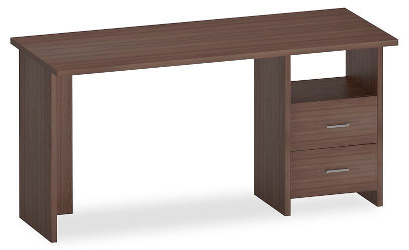 Фото Стол письменный Домино Lite СКЛ-Прям150 MER_SKL-Pryam150_SH-CH - интернет-магазин МегаТерем в Москве