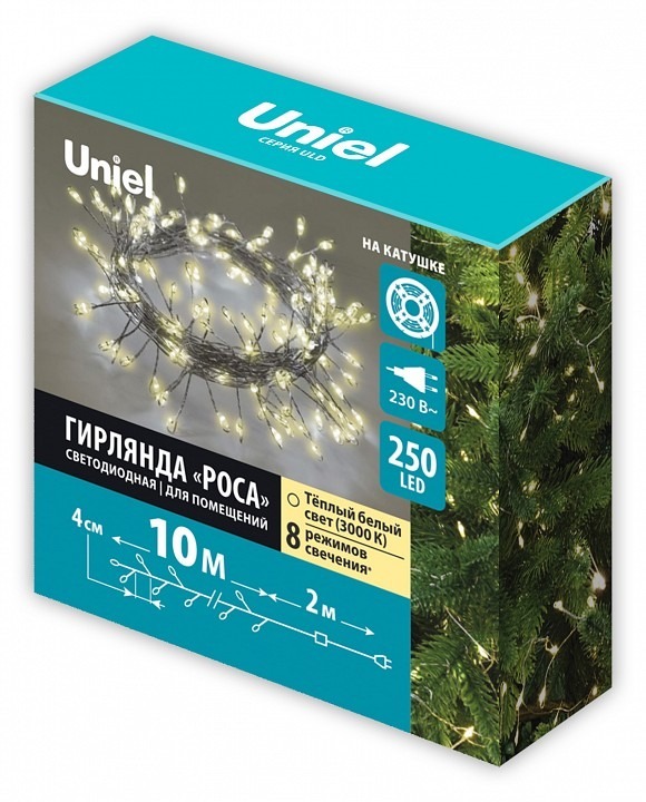 Фото Гирлянда Нить Uniel  UL-00012124 UL_UL-00012124 - интернет-магазин МегаТерем в Москве