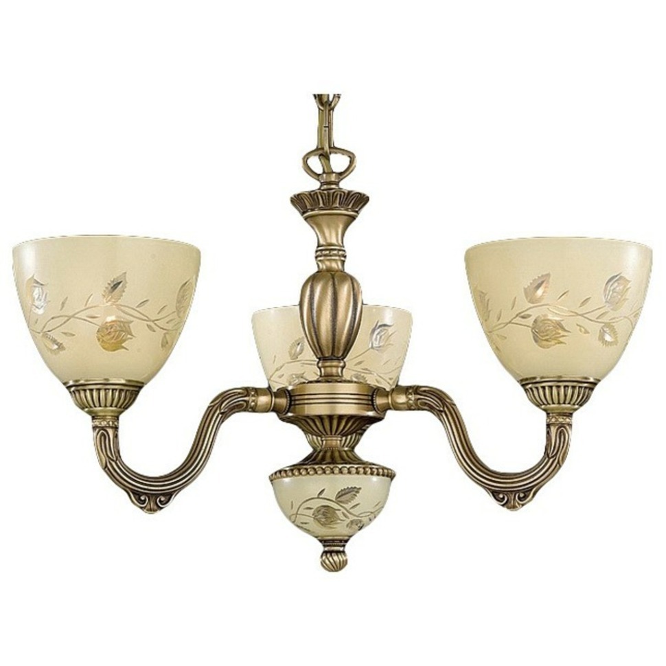 Фото Подвесная люстра Reccagni Angelo 6258 L 6258/3 RA_L_6258_3 - интернет-магазин МегаТерем в Москве