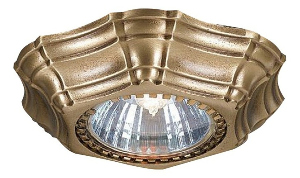 Фото Встраиваемый светильник Reccagni Angelo 1096 SPOT 1096 Bronzo RA_SPOT_1096_Bronzo - интернет-магазин МегаТерем в Москве