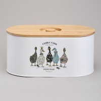 Хлебница agness "family farm" 34*19,5*16 см (790-386) 