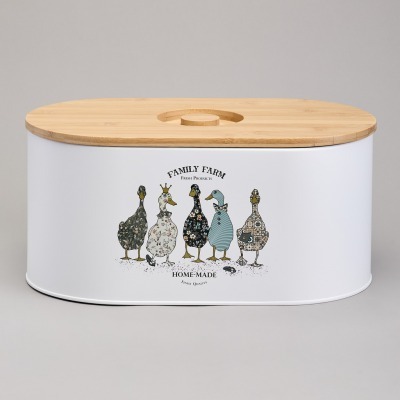 Хлебница agness "family farm" 34*19,5*16 см (790-386) 