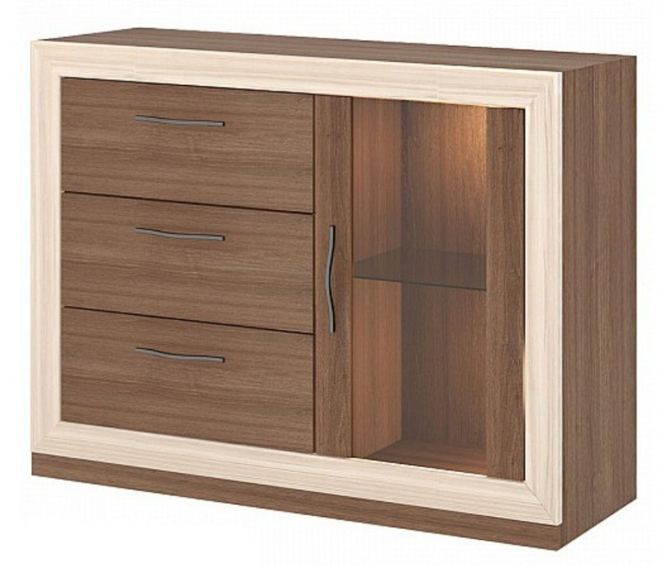 Фото Тумба-витрина Нобиле Км-120/38 ФС MER_Km-120-38-FS-SHK - интернет-магазин МегаТерем в Москве