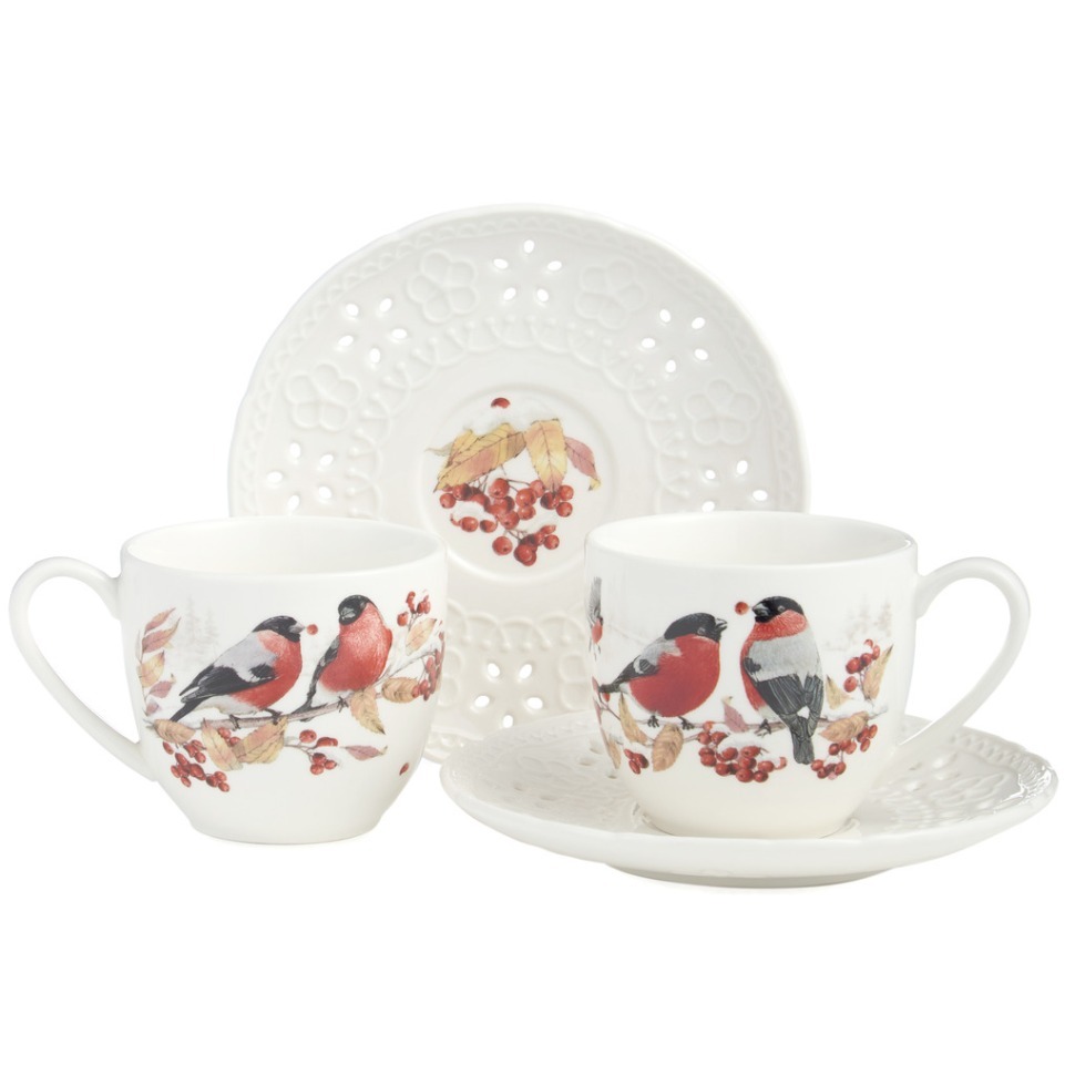 Фото Набор чайный lefard forest tale на 2 пер. 4 пр. 250 мл (441-055)  - интернет-магазин МегаТерем в Москве