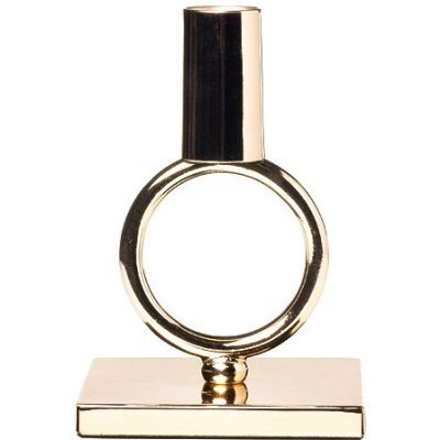 Подсвечник металлич., золот...