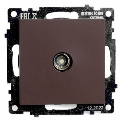 ТВ-розетка без рамки Stekke...