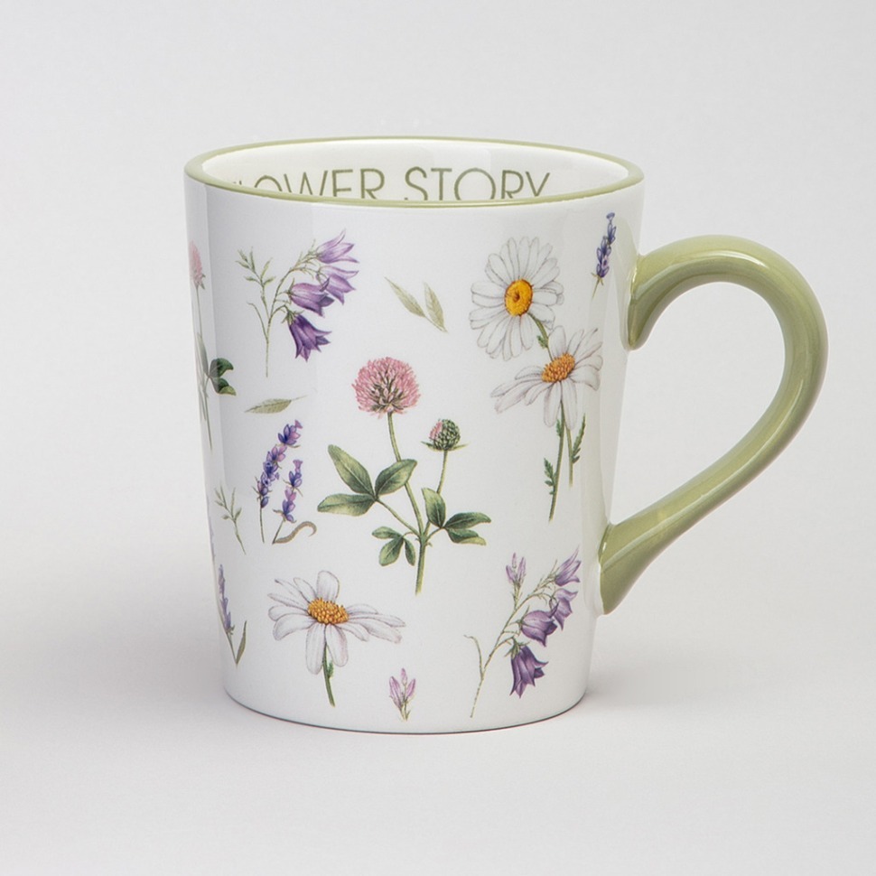Фото Кружка agness flower story 400 мл (358-2169)  - интернет-магазин МегаТерем в Москве