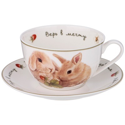 Чайная пара lefard "лови счастье" 300 мл (85-1978) 