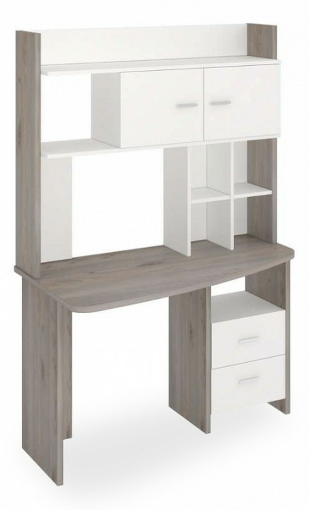 Фото Стол компьютерный Нельсон Lite СКЛ-Крл120+НКЛХ-120 НБЕ ЛЕВ MER_SKL-Krl120-NKLH-120_NBE_LEV - интернет-магазин МегаТерем в Москве