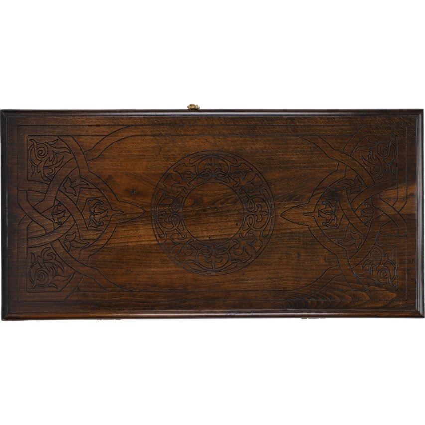 Фото Нарды резные Орнамент-3 50, Ustyan (28565) - интернет-магазин МегаТерем в Москве