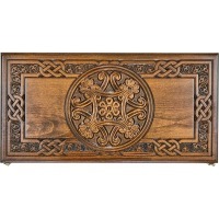 Нарды резные "Армянский узор 7" 60, Haleyan (28539)