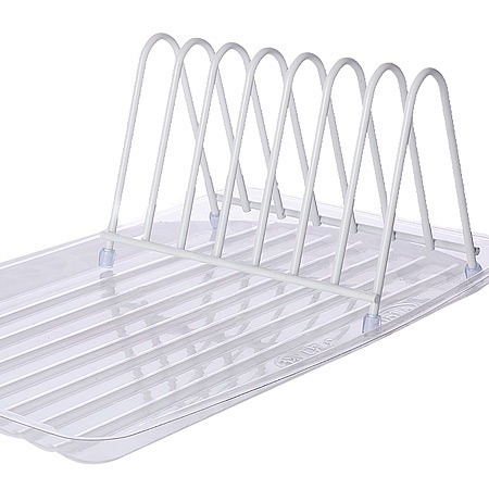 Подставка для тарелок и досок с поддоном (АЛТ408) Фото Подставка для тарелок и досок с поддоном (АЛТ408) - интернет-магазин МегаТерем в Москве