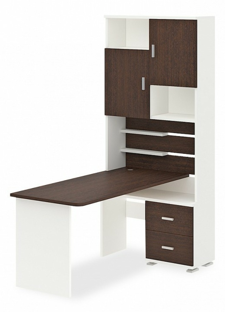 Фото Стол компьютерный Домино СР-720/160 MER_SR-720-160-BEVV-PRAV - интернет-магазин МегаТерем в Москве