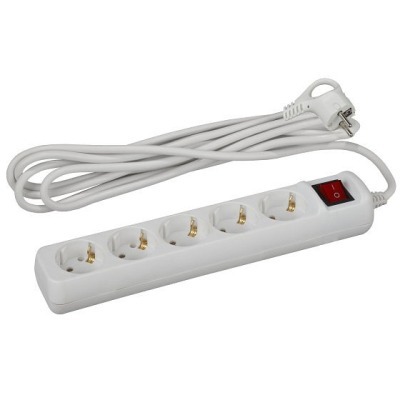 Удлинитель с выключателем Эра UX-5es Б0035758 ER_B0035758