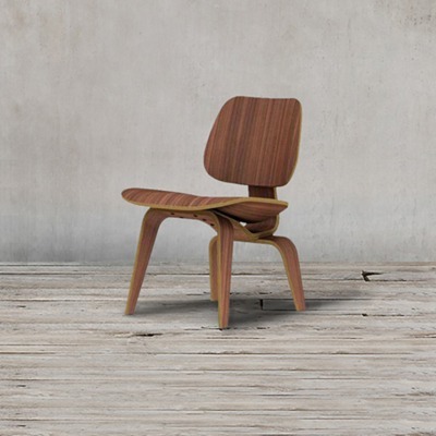 Стул Eames BLS-02walnut, де...