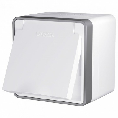 Розетка с заземлением и со ...