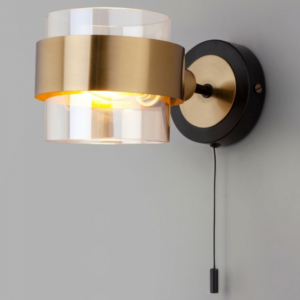 Фото Бра Eurosvet Arcada 70127/1 черный EV_a055593 - интернет-магазин МегаТерем в Москве