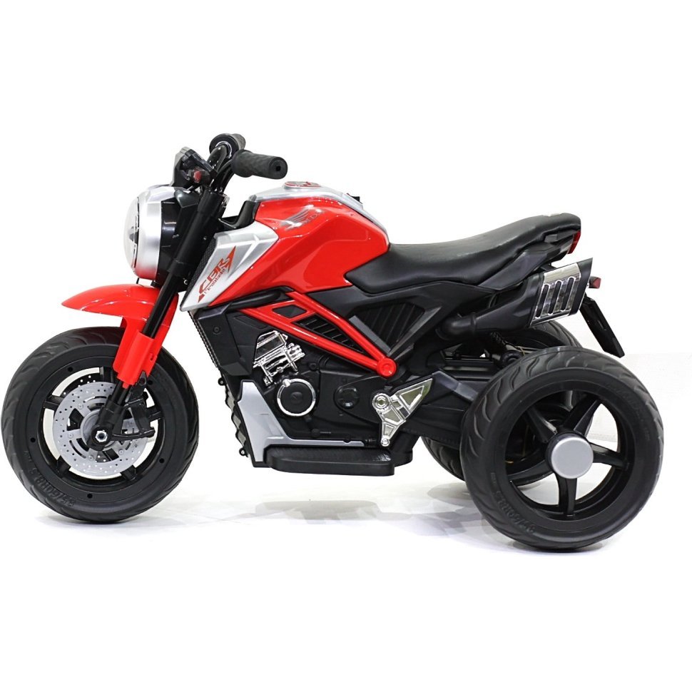 Детский электромотоцикл трицикл Moto yhi7375 красный Toyland