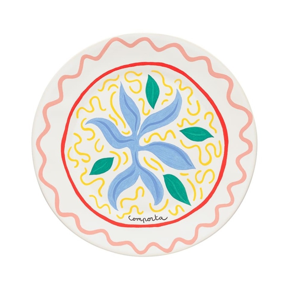 Фото Тарелка DEP271-SWD(DEP271-05924B), 27,4 см, керамика, Seaweed, Costa Nova - интернет-магазин МегаТерем в Москве