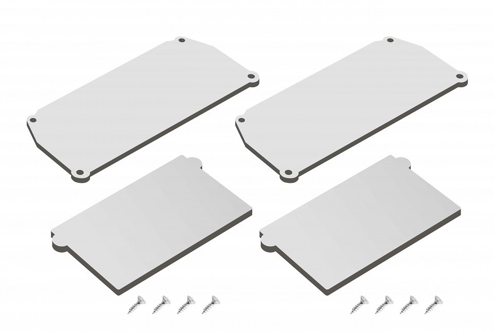 Фото Заглушка для профиля Denkirs Flod DK5852-WH DK_DK5852-WH - интернет-магазин МегаТерем в Москве