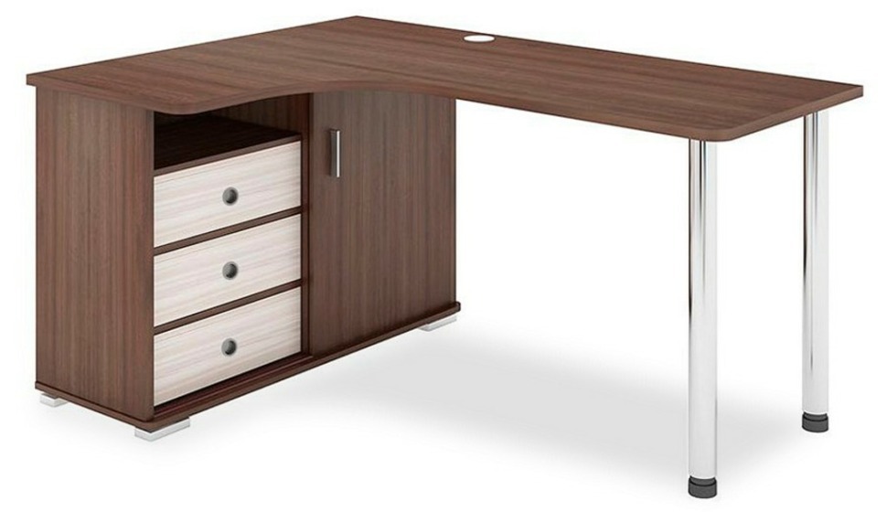 Фото Стол письменный СР-165СМ MER_SR-165SM_SHKSH-LEV - интернет-магазин МегаТерем в Москве