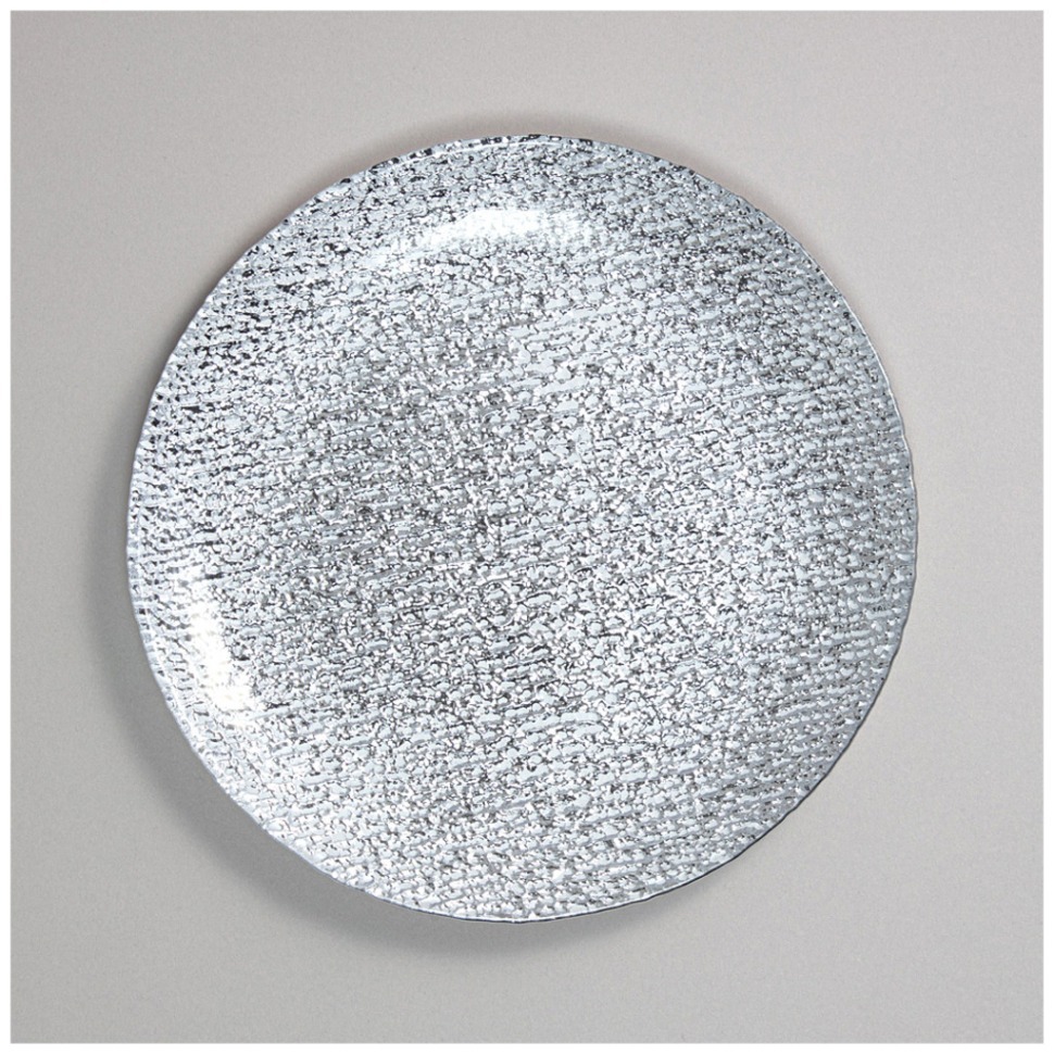 Фото Тарелка закусочная shine silver 21 см мал уп.-4шт мин.партия Lefard (338-101) - интернет-магазин МегаТерем в Москве