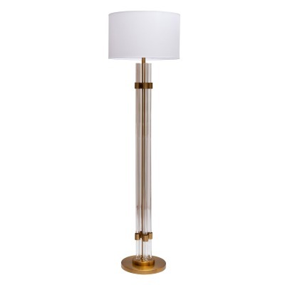 Торшер со стеклянным основа...