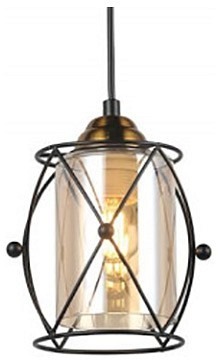 Фото Подвесной светильник Imex MD.1023 MD.1023-1-P-BK+GBR IMX_MD.1023-1-P-BK_GBR - интернет-магазин МегаТерем в Москве