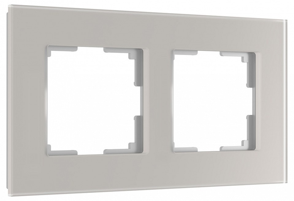 Фото Рамка на 2 поста Werkel Senso дымчатый W0023117 WRK_a067415 - интернет-магазин МегаТерем в Москве