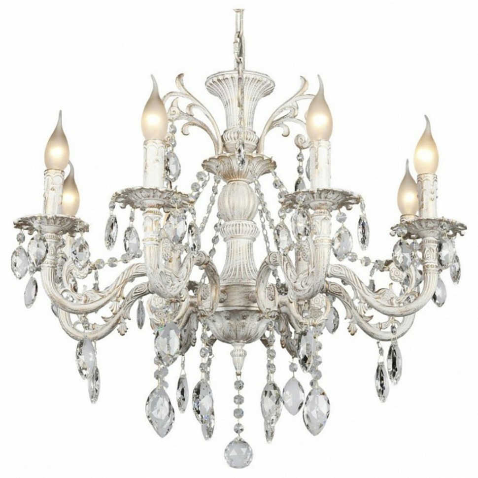 Фото Подвесная люстра Omnilux Martina OML-79003-08 OM_OML-79003-08 - интернет-магазин МегаТерем в Москве