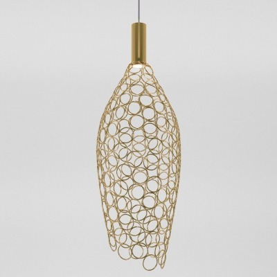 Подвесной светильник Eurosvet Ruche 90380/1 золото EV_a069063