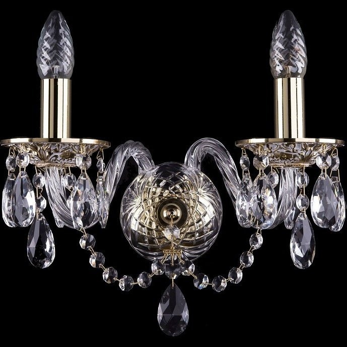 Фото Бра Bohemia Ivele Crystal 1600 1600/2/GW - интернет-магазин МегаТерем в Москве