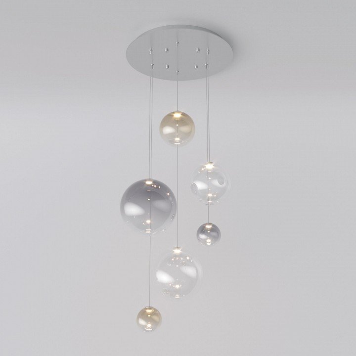 Фото Подвесной светильник Eurosvet Wonder 50230 LED хром EV_a062052 - интернет-магазин МегаТерем в Москве