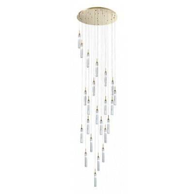 Подвесная люстра Newport 4520 4528+14/S gold NWP_M0067063