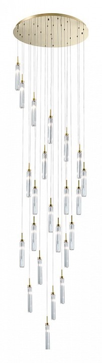 Фото Подвесная люстра Newport 4520 4528+14/S gold NWP_M0067063 - интернет-магазин МегаТерем в Москве