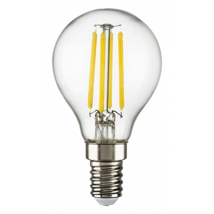 Фото Лампа светодиодная Lightstar LED FILAMENT E14 6Вт 3000K 933802 LS_933802 - интернет-магазин МегаТерем в Москве