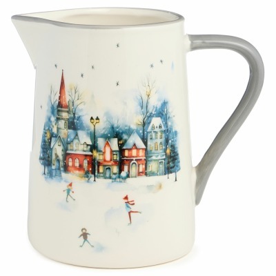 Кувшин agness "с новым годом!" 18,5*12,5*17,5 см (358-2342) 