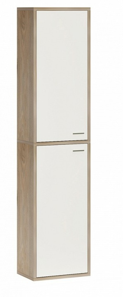 Фото Шкаф для белья Домино СУ(ш1в2)+2 ФГ MER_SUsh1v2-2-FG-NBE-nelson-belyj - интернет-магазин МегаТерем в Москве