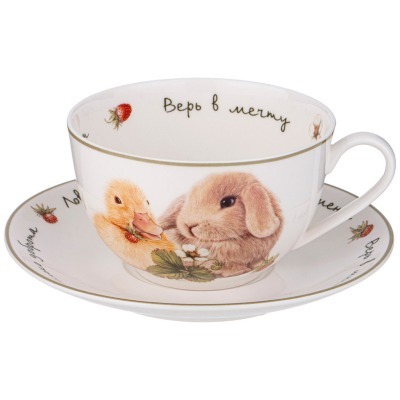 Чайная пара lefard "лови счастье" 300 мл (85-1979) 