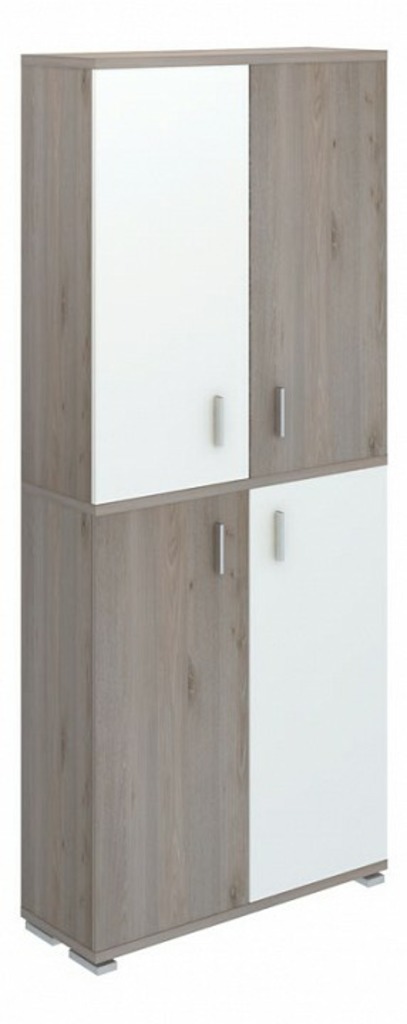 Фото Шкаф книжный Домино нельсон ПУ-30-3 MER_PU-30-3_NBE - интернет-магазин МегаТерем в Москве