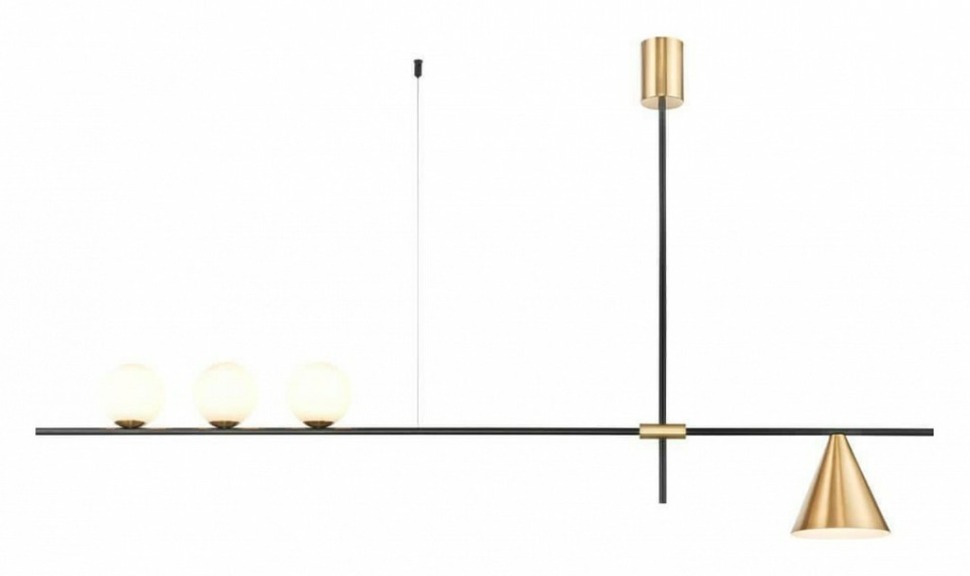 Фото Подвесной светильник Vele Luce Corda VL5534P04 VLL_VL5534P04 - интернет-магазин МегаТерем в Москве