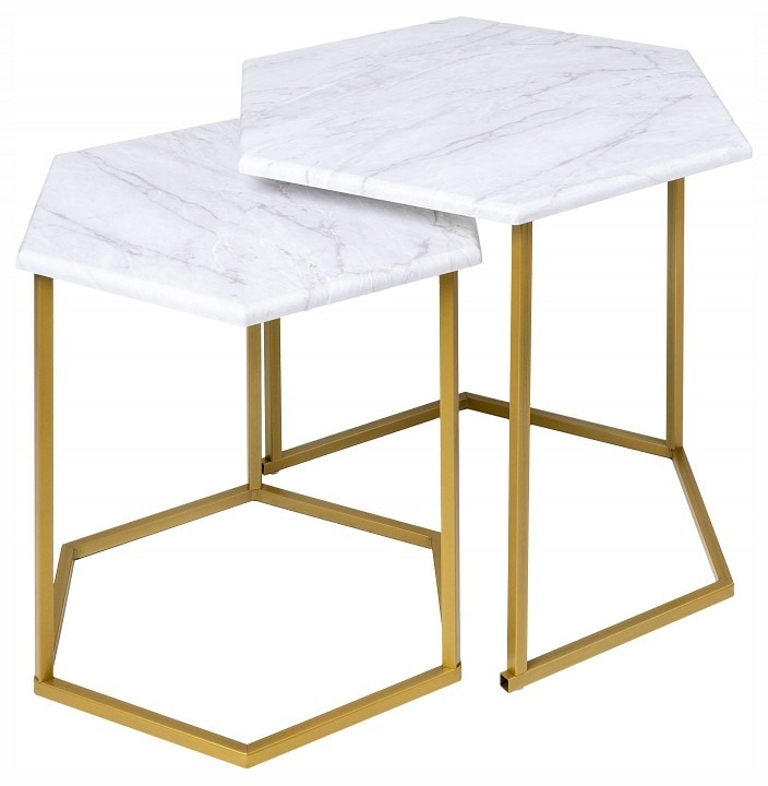 Фото Набор из 2 столов журнальных МеталлАрт М003 ML_4673750200844 - интернет-магазин МегаТерем в Москве