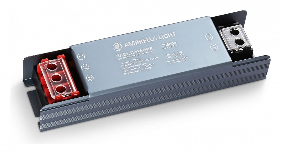 Фото Блок питания Ambrella Light LED Driver GS8804 AMBR_GS8804 - интернет-магазин МегаТерем в Москве