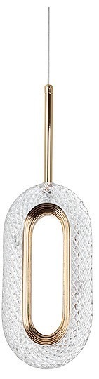 Фото Подвесной светильник Arte Lamp Ovale A2489SP-1GO AR_A2489SP-1GO - интернет-магазин МегаТерем в Москве