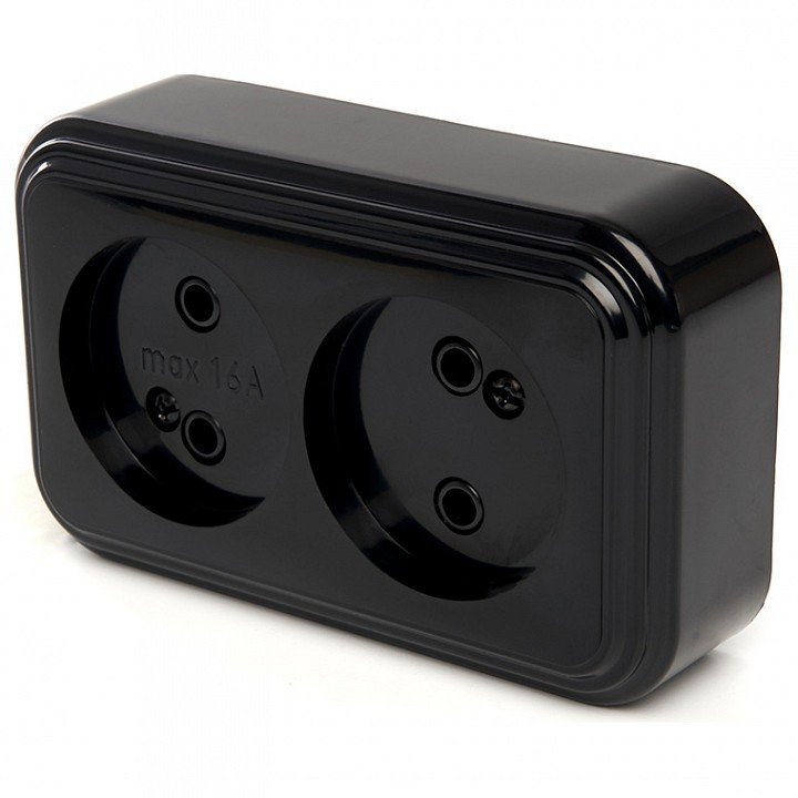 Фото Розетка без заземления Stekker Stekker 39694 FE_39694 - интернет-магазин МегаТерем в Москве