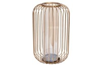 Ваза-подсвечник декоративная металл/стекло d21*35см (TT-00001878)